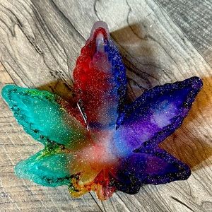 420 handmade resin ashtray